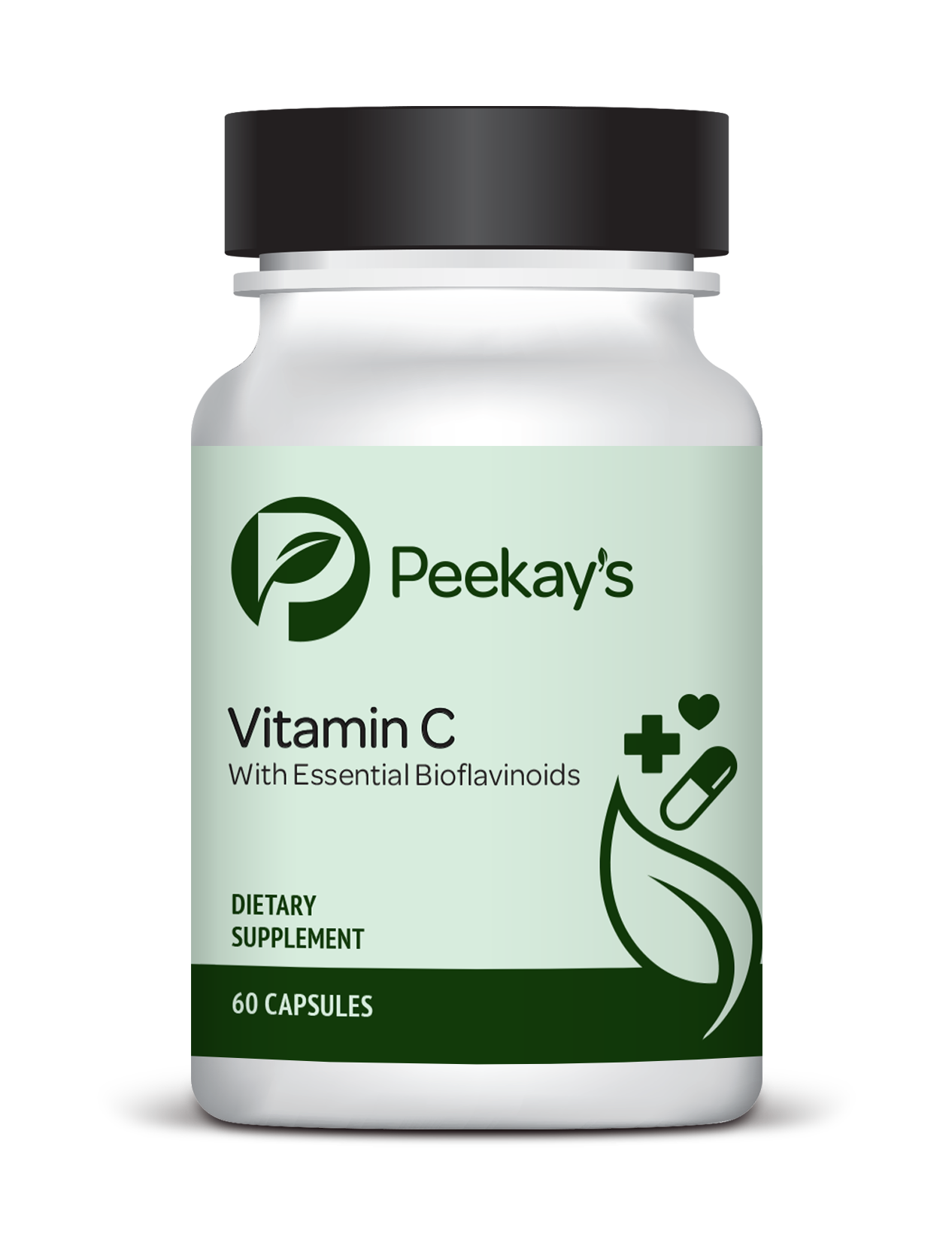Peekay's Herbs Vitamin C with Essential Bioflavonoids