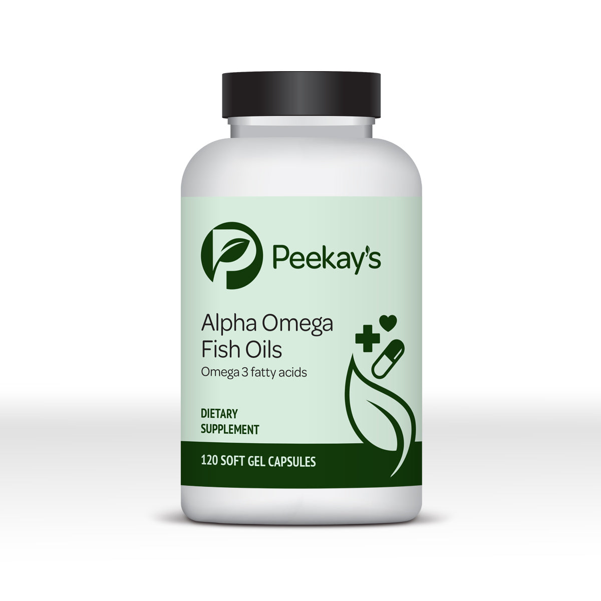 Peekay's Alpha Omega Fish Oils 120 ct
