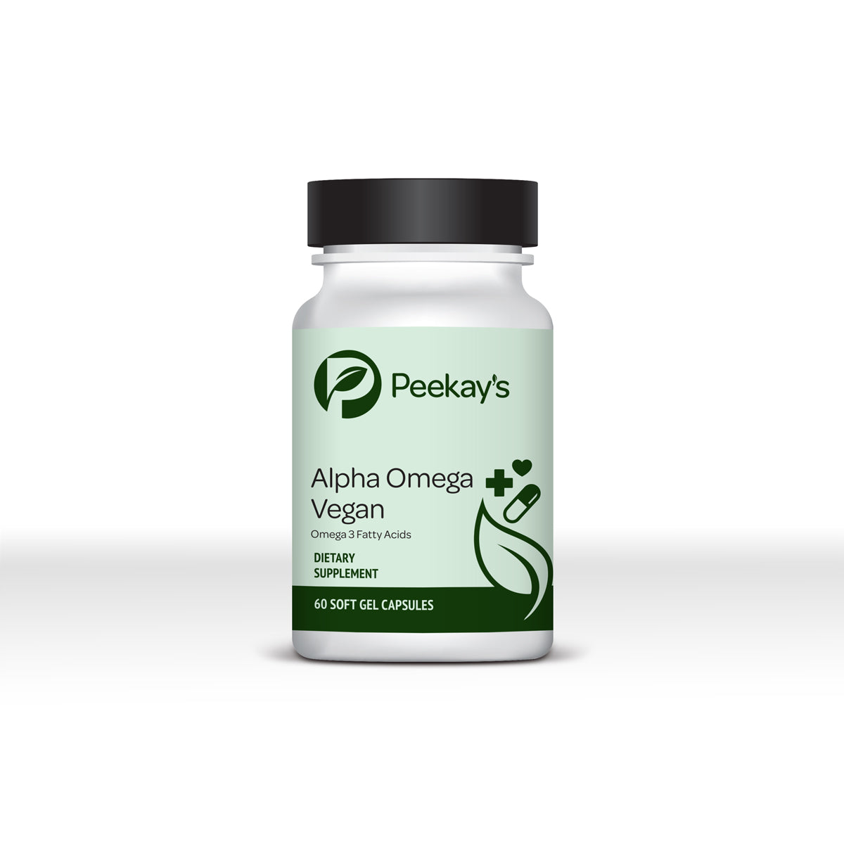 Peekay's Alpha Omega Vegan Omega 3 Fatty Acids