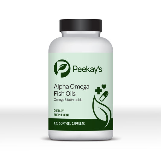 Peekay's Alpha Omega Fish Oils 120 ct